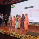 National Youth Inspiration Award in Healthcare & Leadership Presented to Dr. N. Basetti at Bharat Mandapam, New Delhi