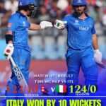 Nepal National Cricket Team vs Italy National Cricket Team Match Scorecard: Italy Win by 10 Wickets in T20 World Cup 2026